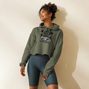 Bike Week Crop Hoodie